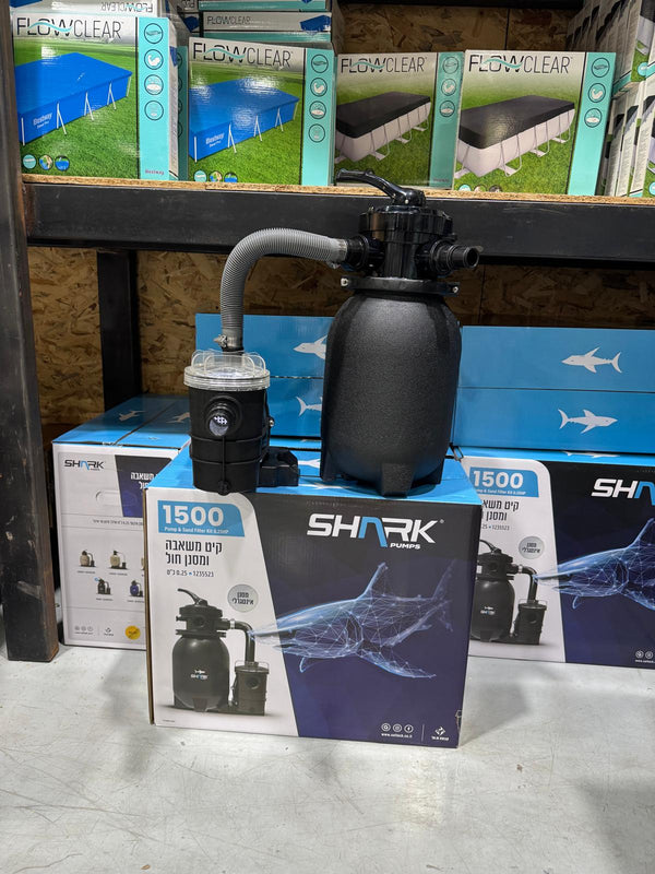 משאבת חול SHARK 1500