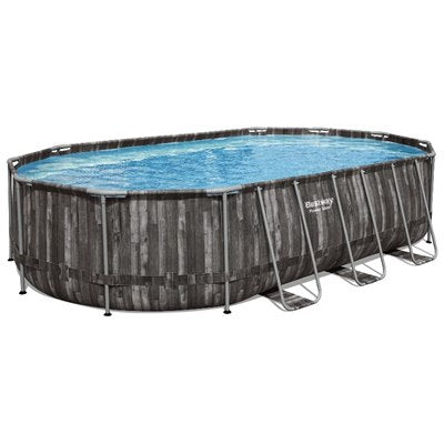 ‏בריכת אולטרה דמוי עץ 1.22*3.66*6.10 - 5611R Bestway