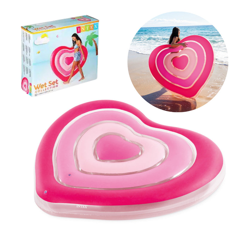מזרון לבריכה בצורת לב - INTEX 58727