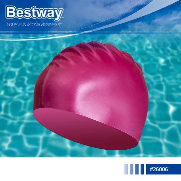 כובע שחיה סיליקון למבוגר - Bestway 26006