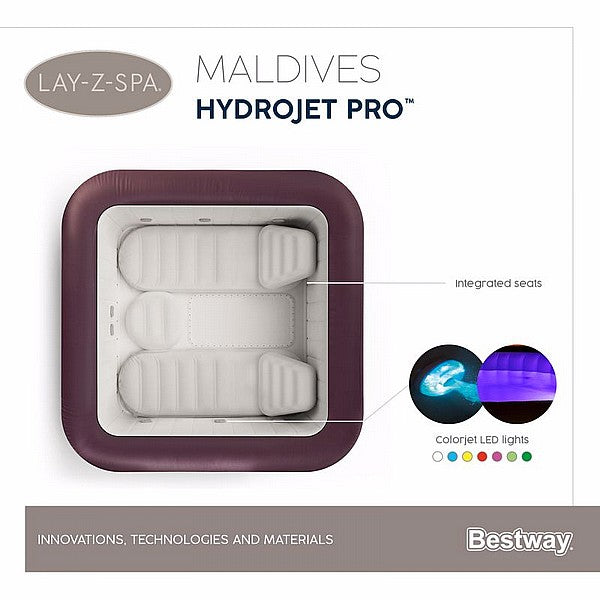 ג'קוזי מתנפח BESTWAY דגם 60033 MALDIVES - דגם 2023